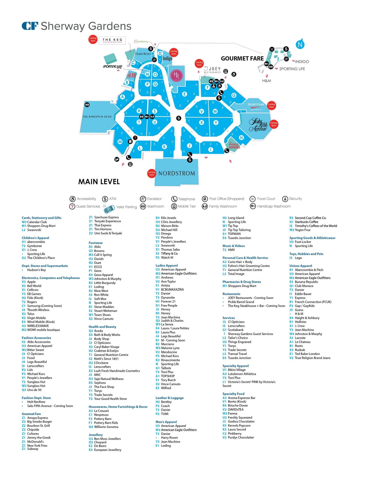 地图的国际会议的花园