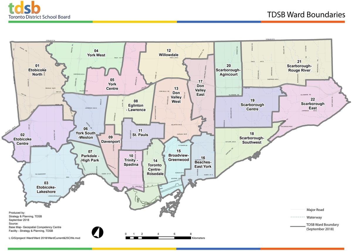 tdsb学校地图