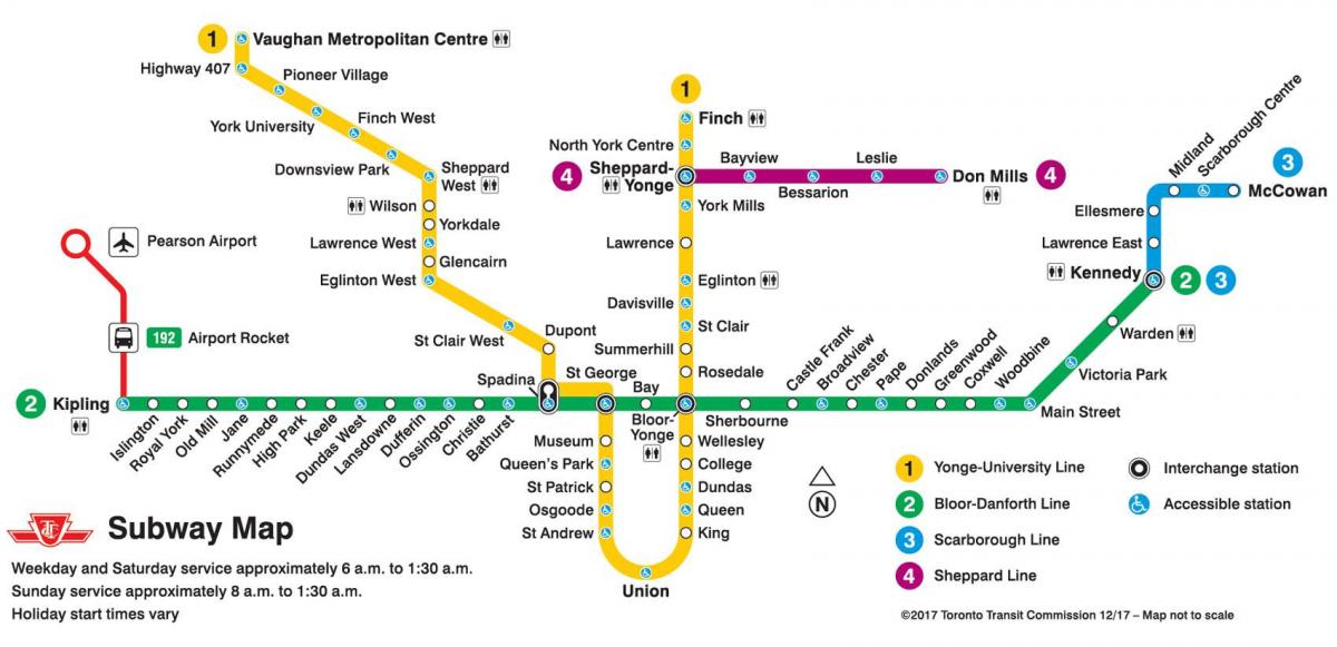 地图ttc地铁