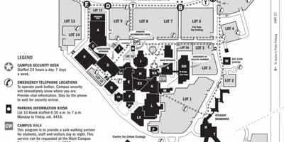 汉学院，北校园地图