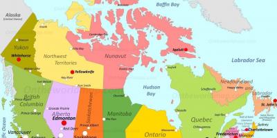 加拿大多伦多地图